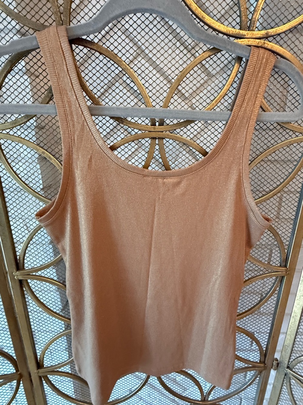 Express Gold Tank Top - Picture 4 of 4